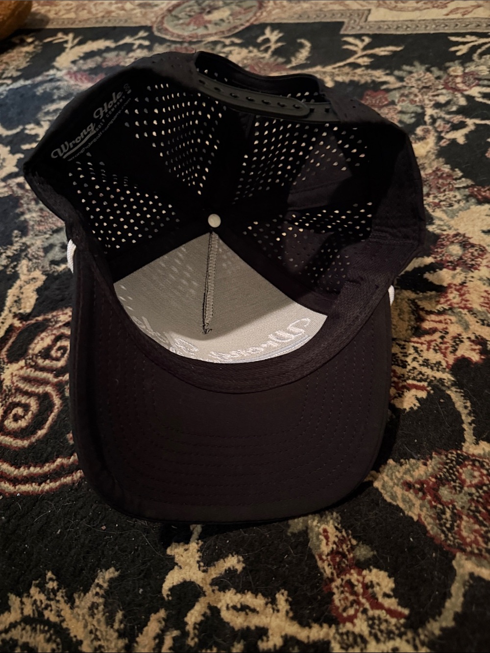 Wrangler Black and White Baseball Cap - Picture 4 of 4